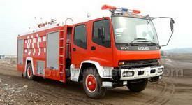 五十鈴單橋泡沫消防車(chē)圖片