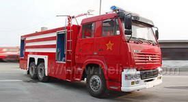 斯太爾雙橋水罐消防車(chē)12-15噸圖片
